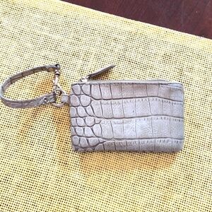 Vegan Leather wristlet